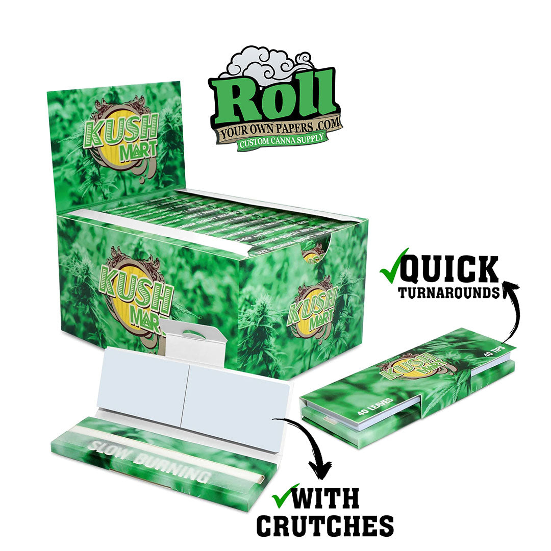10 Reasons Why ROLLYOUROWNPAPERS.COM is the number one choice for Custom Rolling Paper