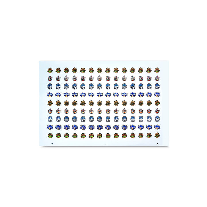 1" Custom Printed Stickers