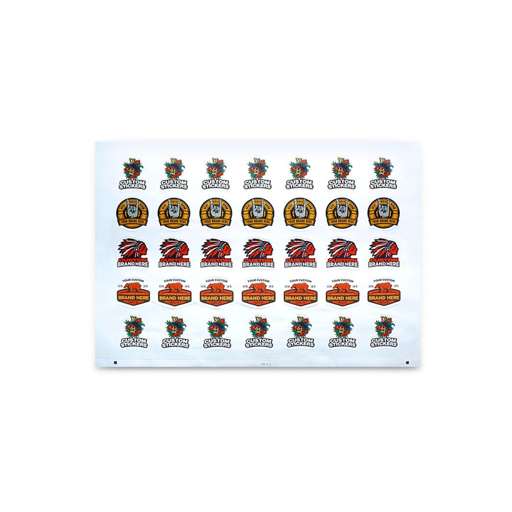 2" Custom Printed Stickers