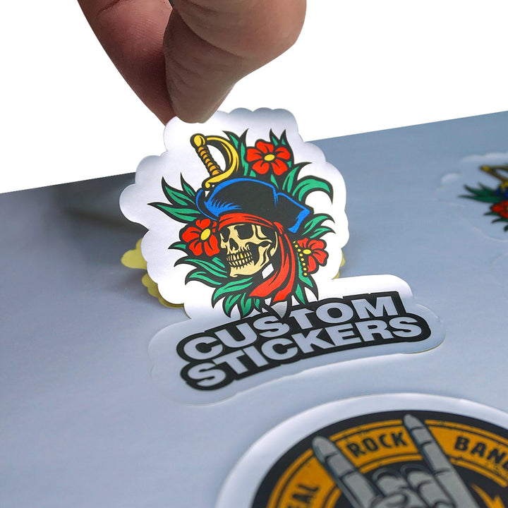 2" Custom Printed Stickers