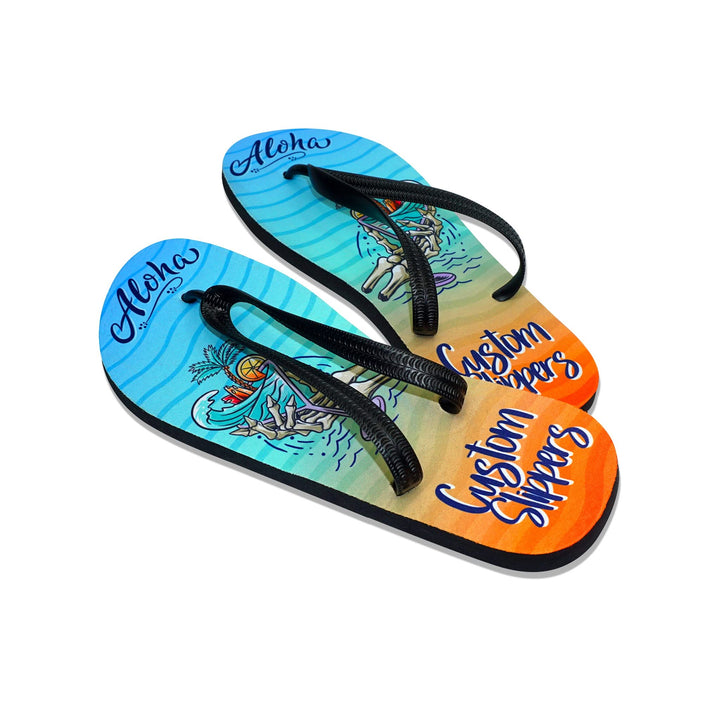 Custom Beach Slippers