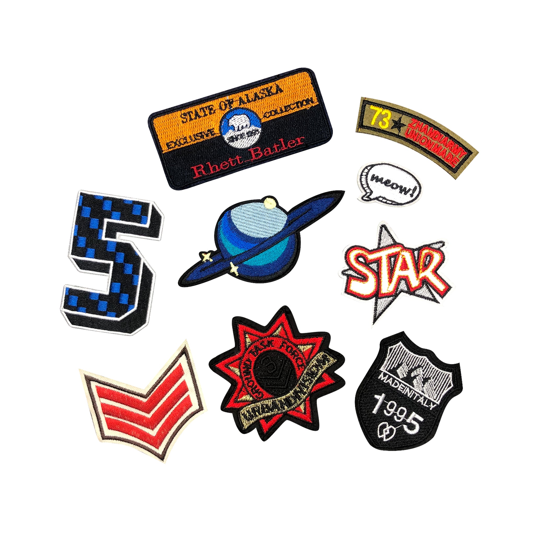CUSTOM EMBROIDERY PATCH Premium Cannabis Dispensary Swag and Merchandise ROLL YOUR OWN PAPERS.COM