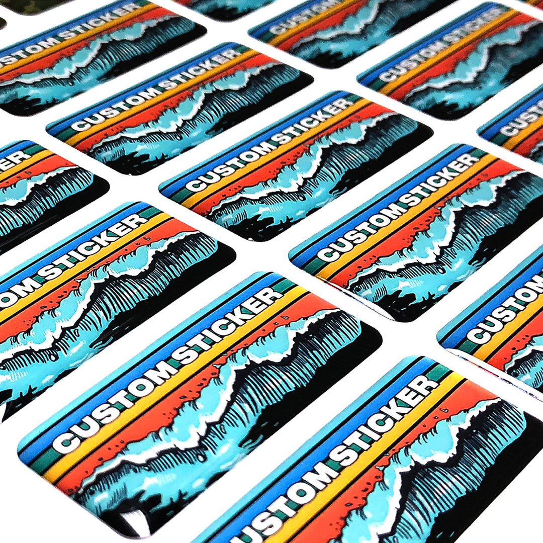 Custom Epoxy Stickers