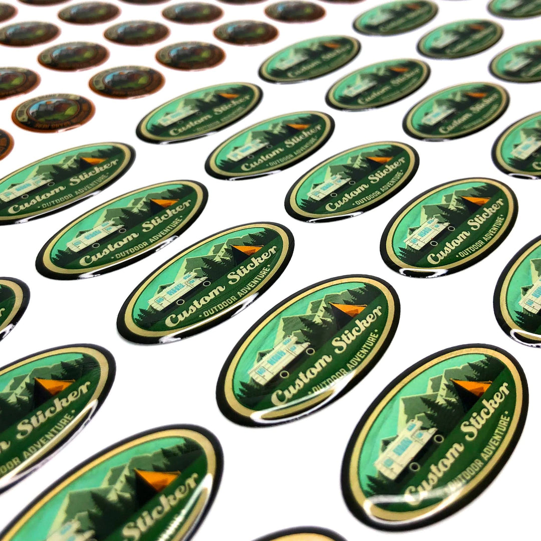 Custom Epoxy Stickers