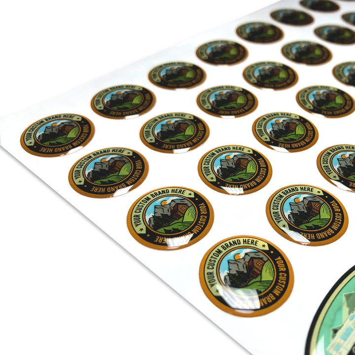 Custom Epoxy Stickers