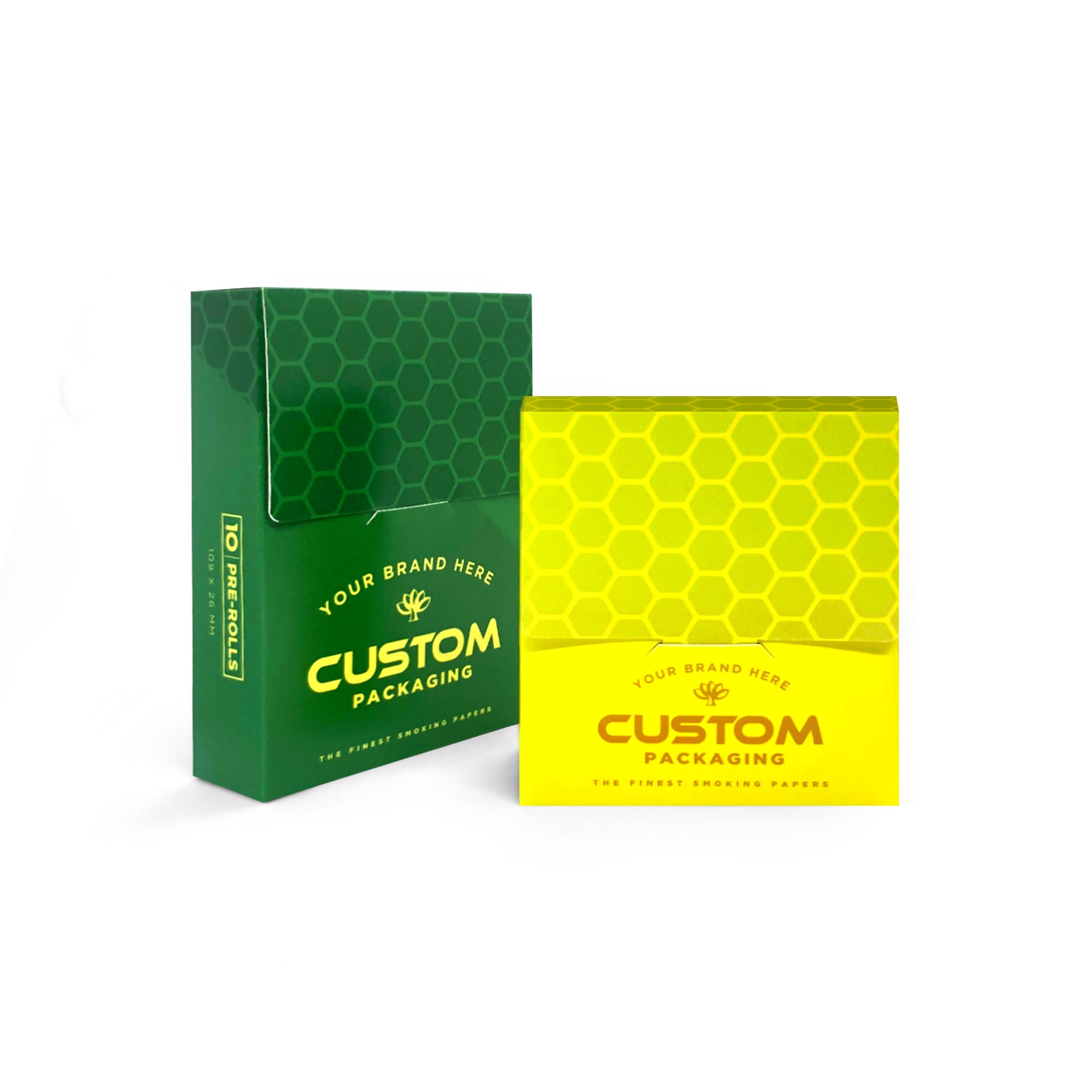Custom Pre Rolled Cone Flip Top Box Packaging