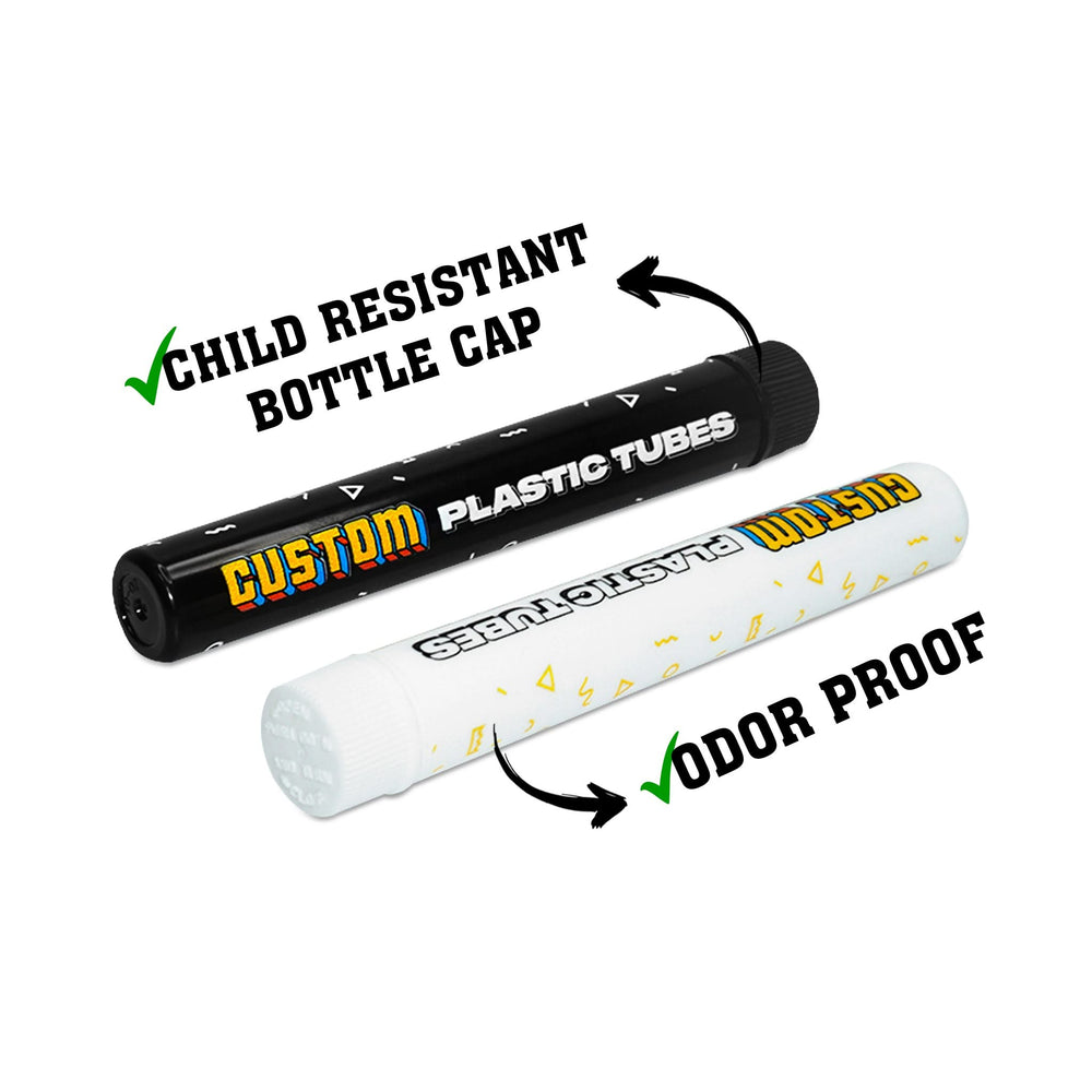 Custom Pre Rolled Cone Plastic Tube