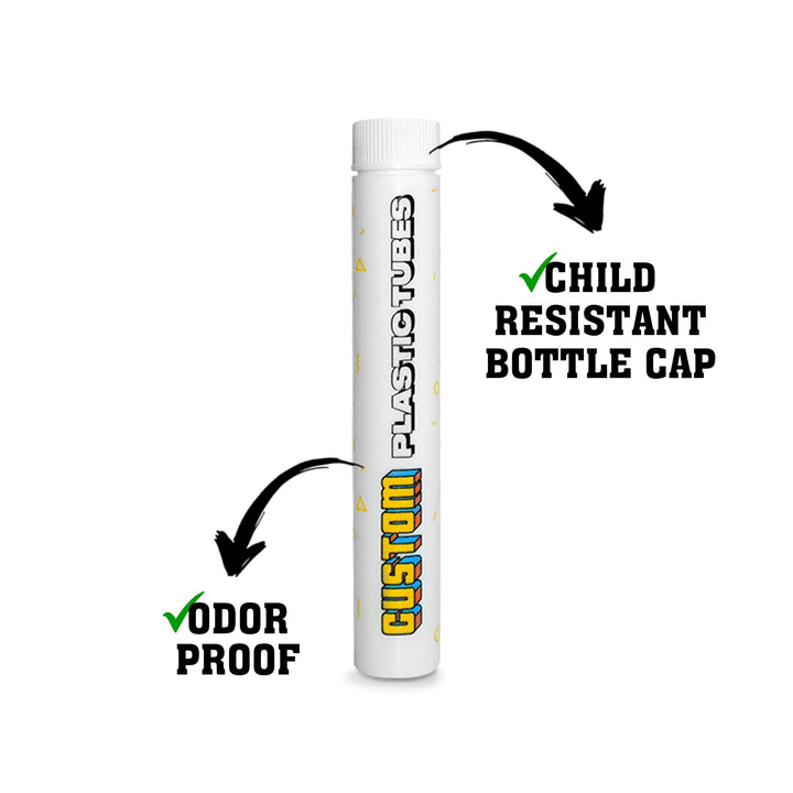 Custom Pre Rolled Cone Plastic Tube