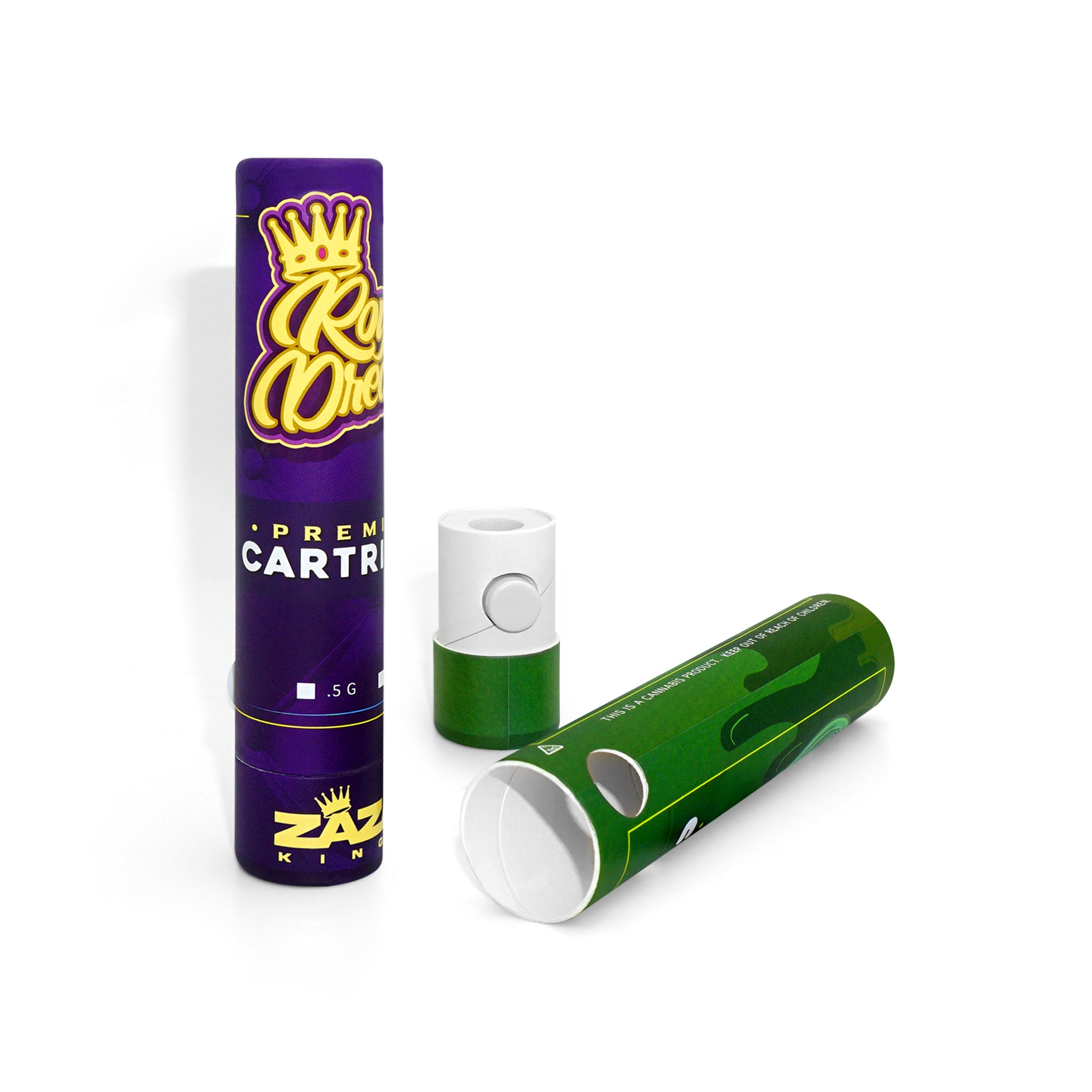 Custom Pre Rolled Joint Paper Tube With Child Resistant Button