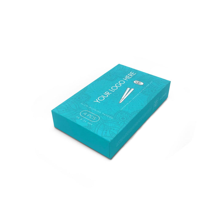 Custom Pre Rolled Turned Edge Box 4PK 98 Size