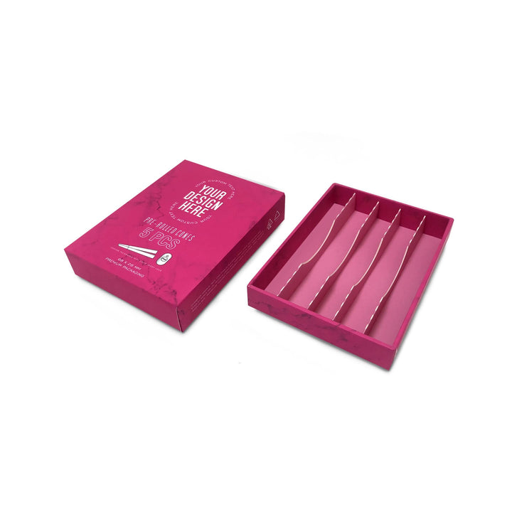 Custom Pre Rolled Turned Edge Box 5PK 98 Size