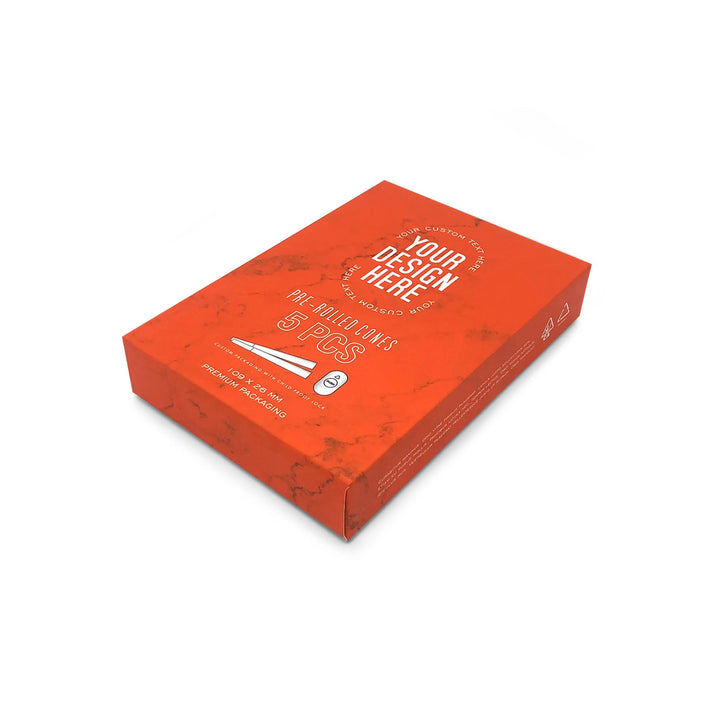 Custom Pre Rolled Turned Edge Box 5PK King Size