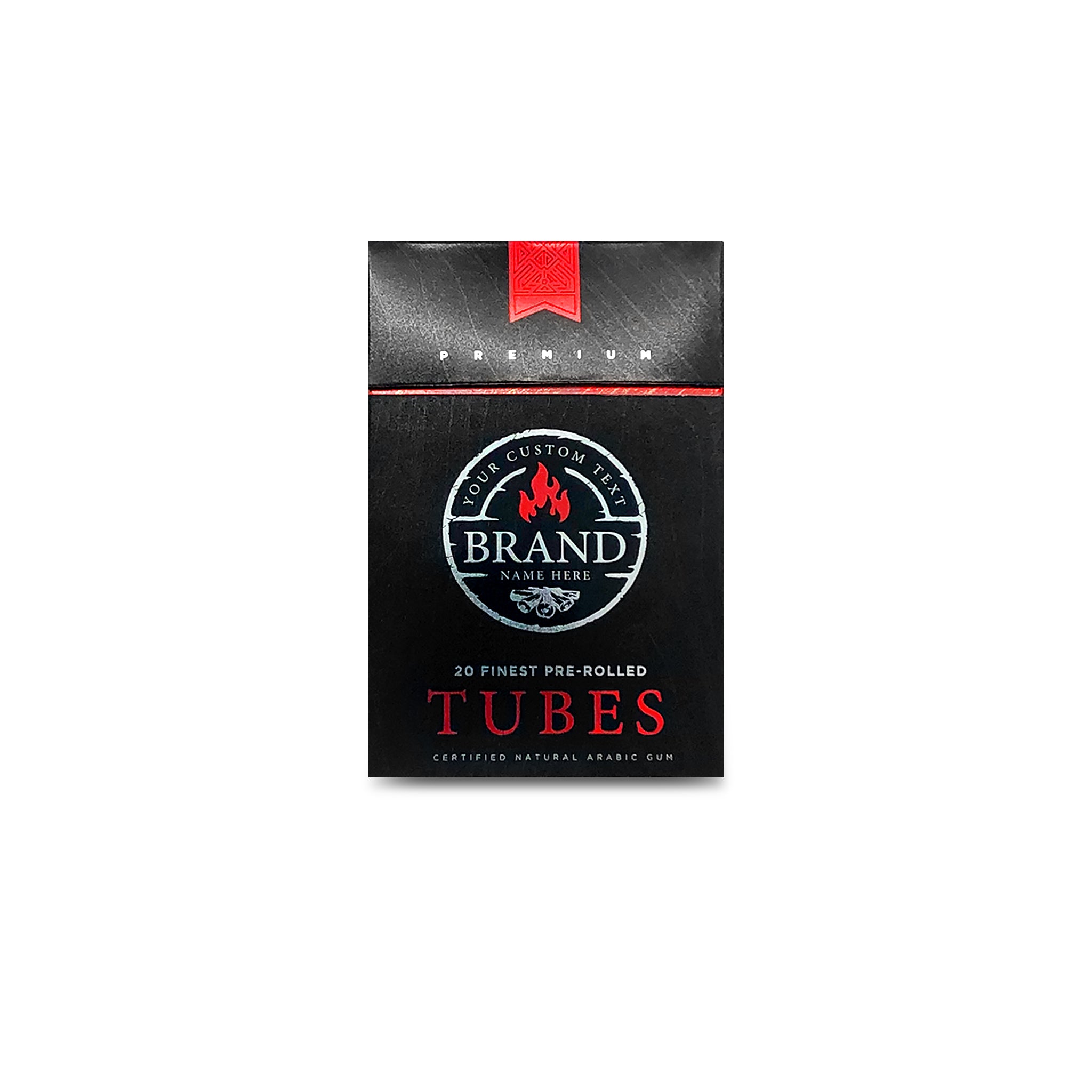 Custom Printed Tube Ciggy Flip Box Packaging