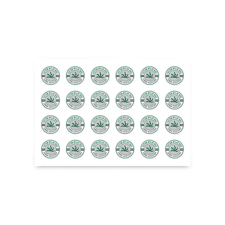 Custom Sticker For 1 Gram Mylar Bag