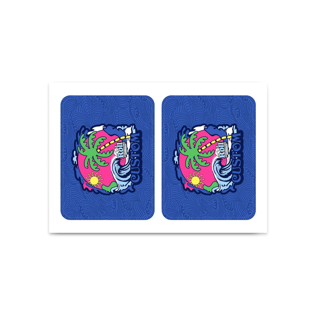 Custom Sticker For Large Tin Rolling Tray