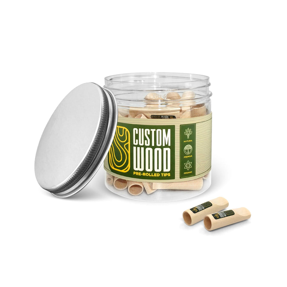 Custom Wood Spacer Filter Tip