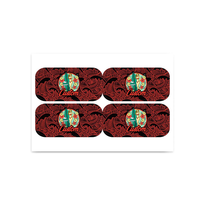 Custom Sticker For Medium Tin Rolling Tray