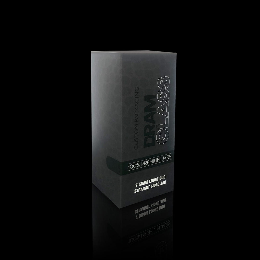 Custom Flower Jars Tincture Boxes