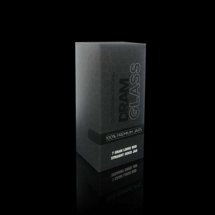 Custom Flower Jars Tincture Boxes