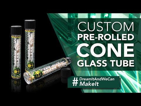 Custom Pre Rolled Cone Glass Tube