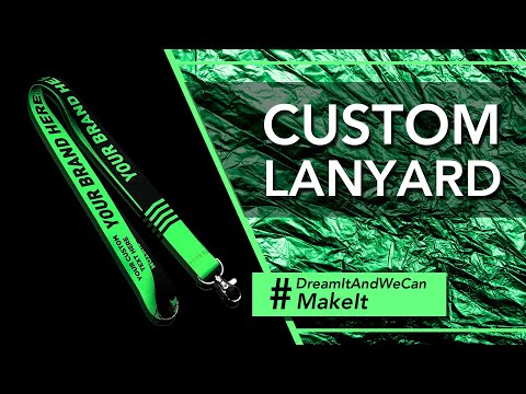 Custom Full Color Polyester Lanyards