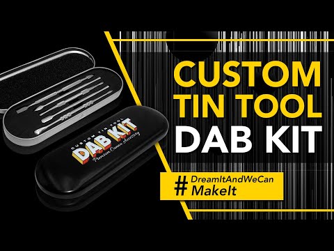 Custom Tin Tool DAB Kit 🤑