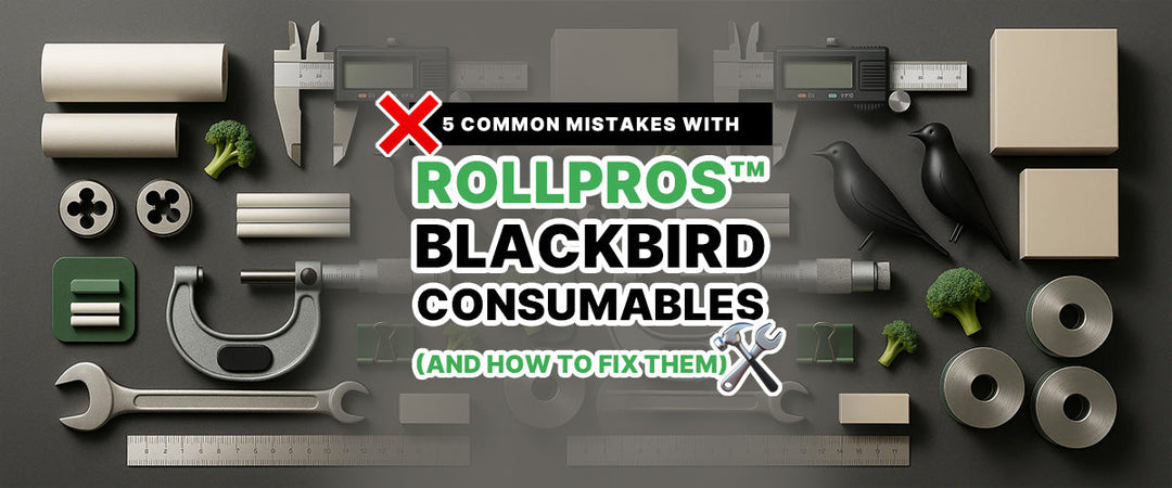 ❌ 5 Common Mistakes with RollPros™ Blackbird Consumables (And How to Fix Them) 🛠️
