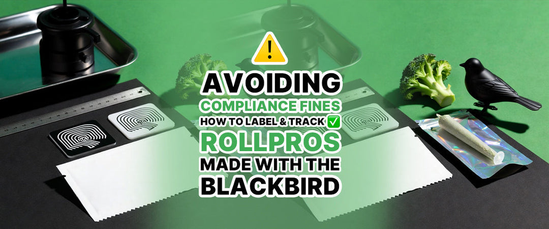 ⚠️ Avoiding Compliance Fines ✅ How to Label & Track Pre-Rolls Made With the Blackbird