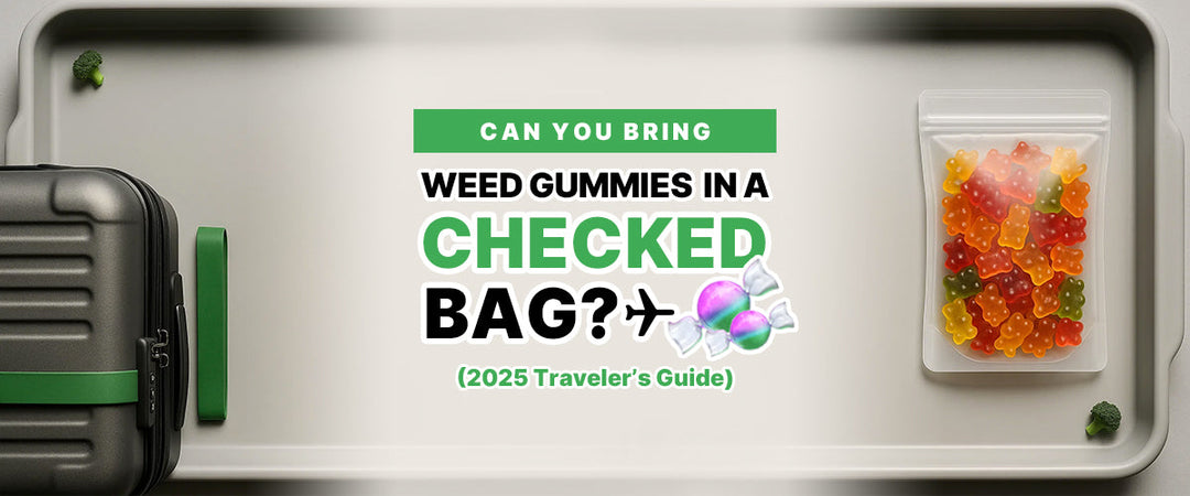 Can You Bring Weed Gummies in a Checked Bag? ✈️🍬 (2025 Traveler’s Guide)
