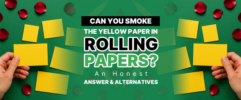 Can You Smoke the Yellow Paper in Rolling Papers? An Honest Answer & Alternatives