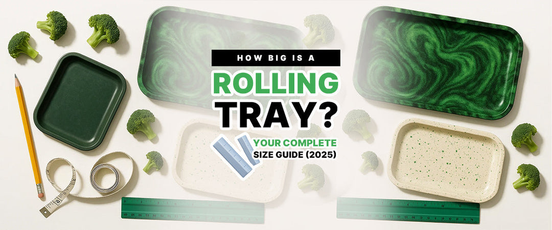 How Big is a Rolling Tray? 📏 Your Complete Size Guide (2025)