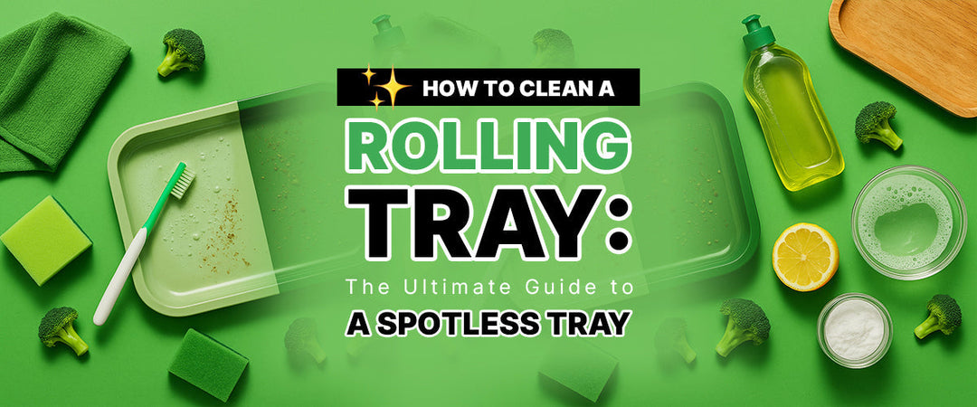 ✨ How to Clean a Rolling Tray: The Ultimate Guide to a Spotless Tray