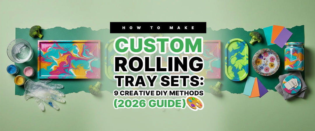 How to Make Custom Rolling Tray Sets: 9 Creative DIY Methods (2026 Guide) 🎨✨