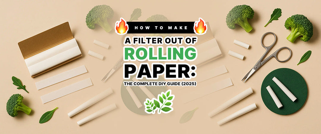 🔥 How to Make a Filter Out of Rolling Paper: The Complete DIY Guide (2025) 🌿