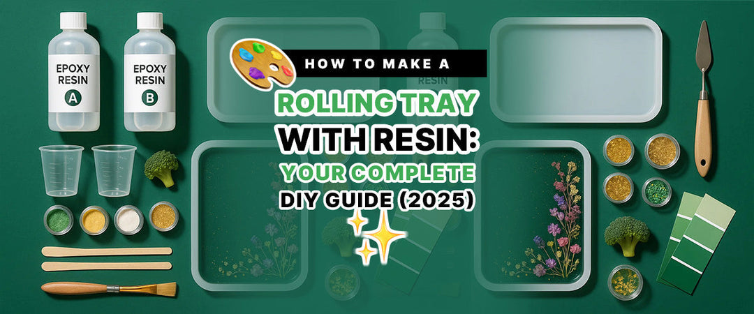 🎨 How to Make a Rolling Tray with Resin: Your Complete DIY Guide (2025) ✨