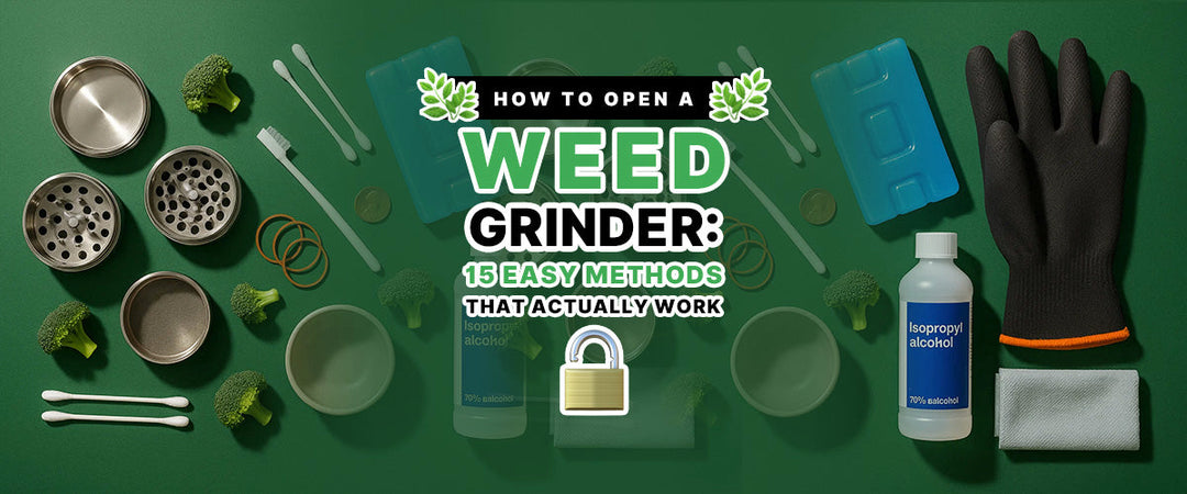 How to Open a Weed Grinder 15 Easy Methods That Actually Work 🔓
