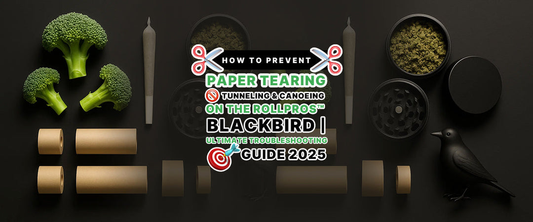 ✂️ How to Prevent Paper Tearing 🚫 Tunneling & Canoeing on the RollPros™ Blackbird | Ultimate Guide 2025