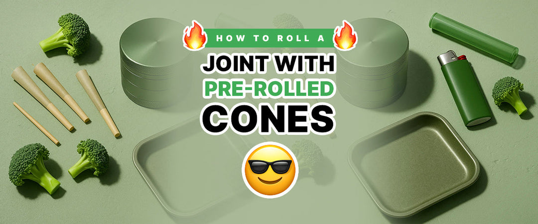 🔥 How to Roll a Joint with Pre-Rolled Cones 😎