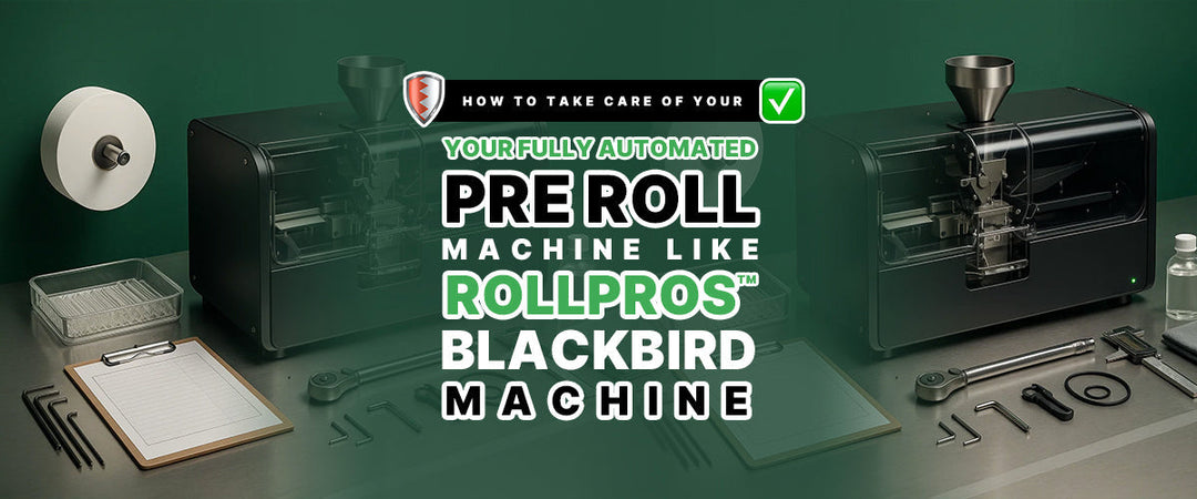 🛡️✅ How to Take Care of Your Fully Automated Pre Roll Machine like RollPros™ Blackbird Machine