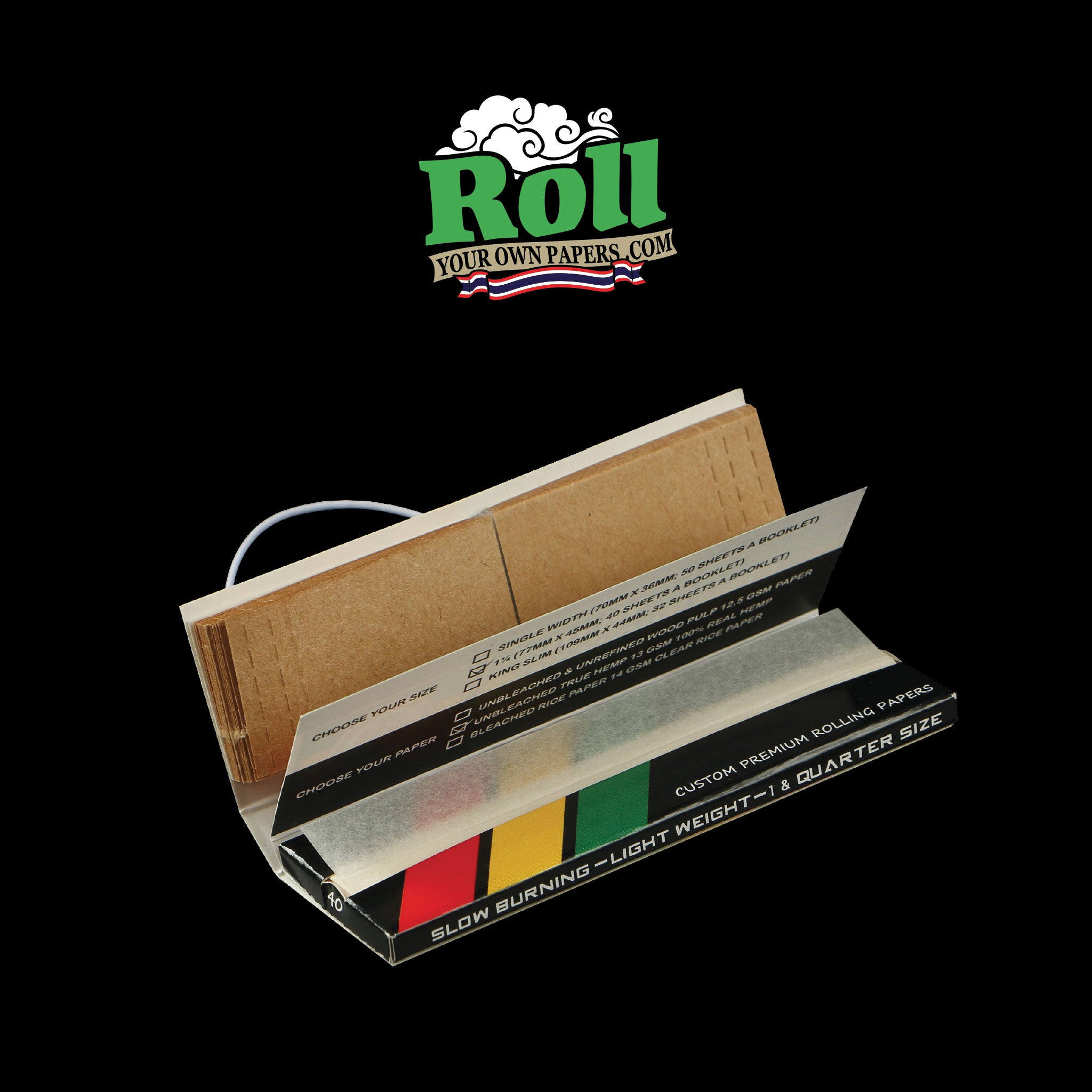Thailand Custom Rolling Papers Price Manufacturer cheap RYOP Thailand.