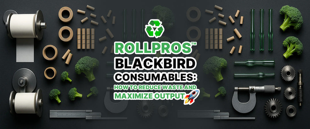 ♻️ RollPros™ Blackbird Consumables: How to Reduce Waste and Maximize Output 🚀