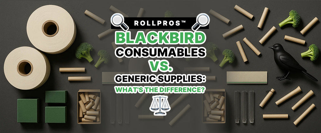 🔍 RollPros™ Blackbird Consumables vs. Generic Supplies: What's the Difference? ⚖️