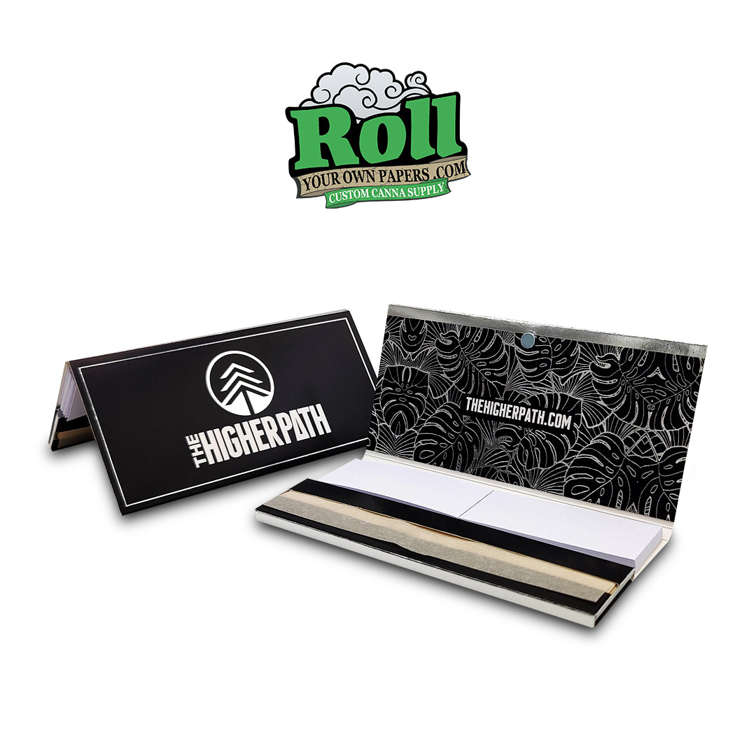 Custom Rolling Papers: Low Minimum Wholesale Starts at 150 Booklets