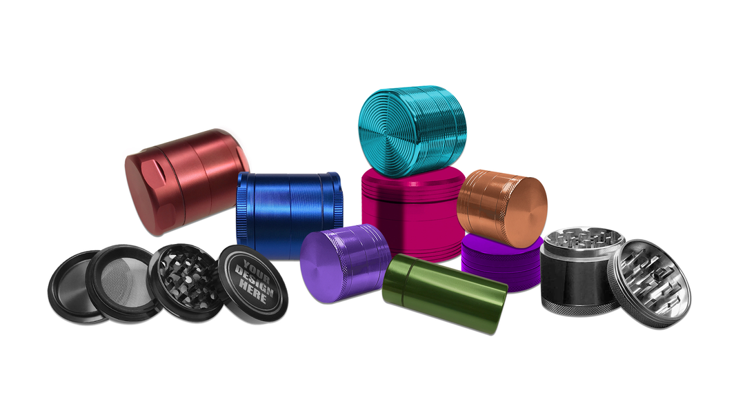 CUSTOM HERB GRINDERS