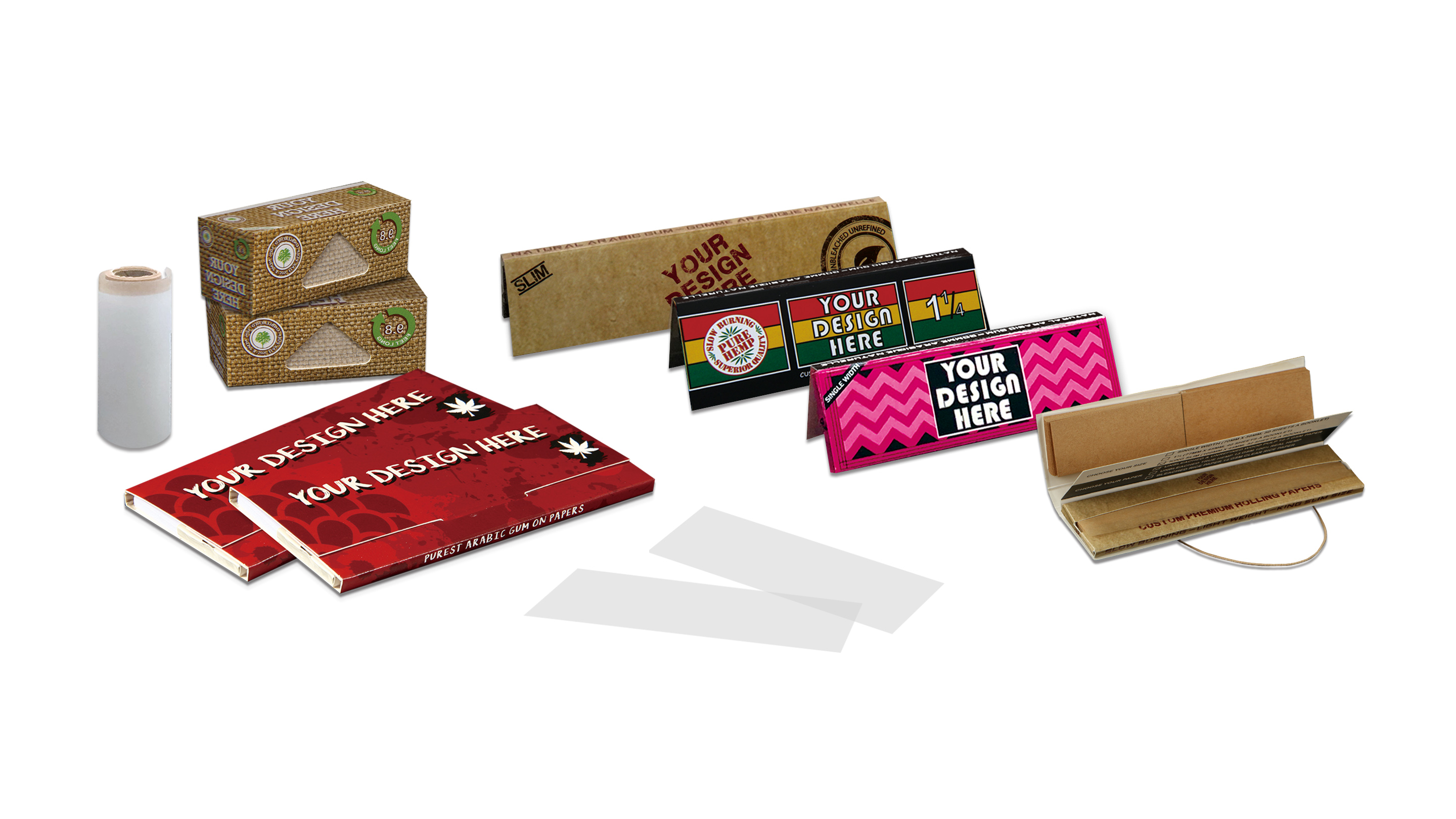 CUSTOM ROLLING PAPER WITH PRE ROLLED TIPS | All-in-One Solution β ROLL ...