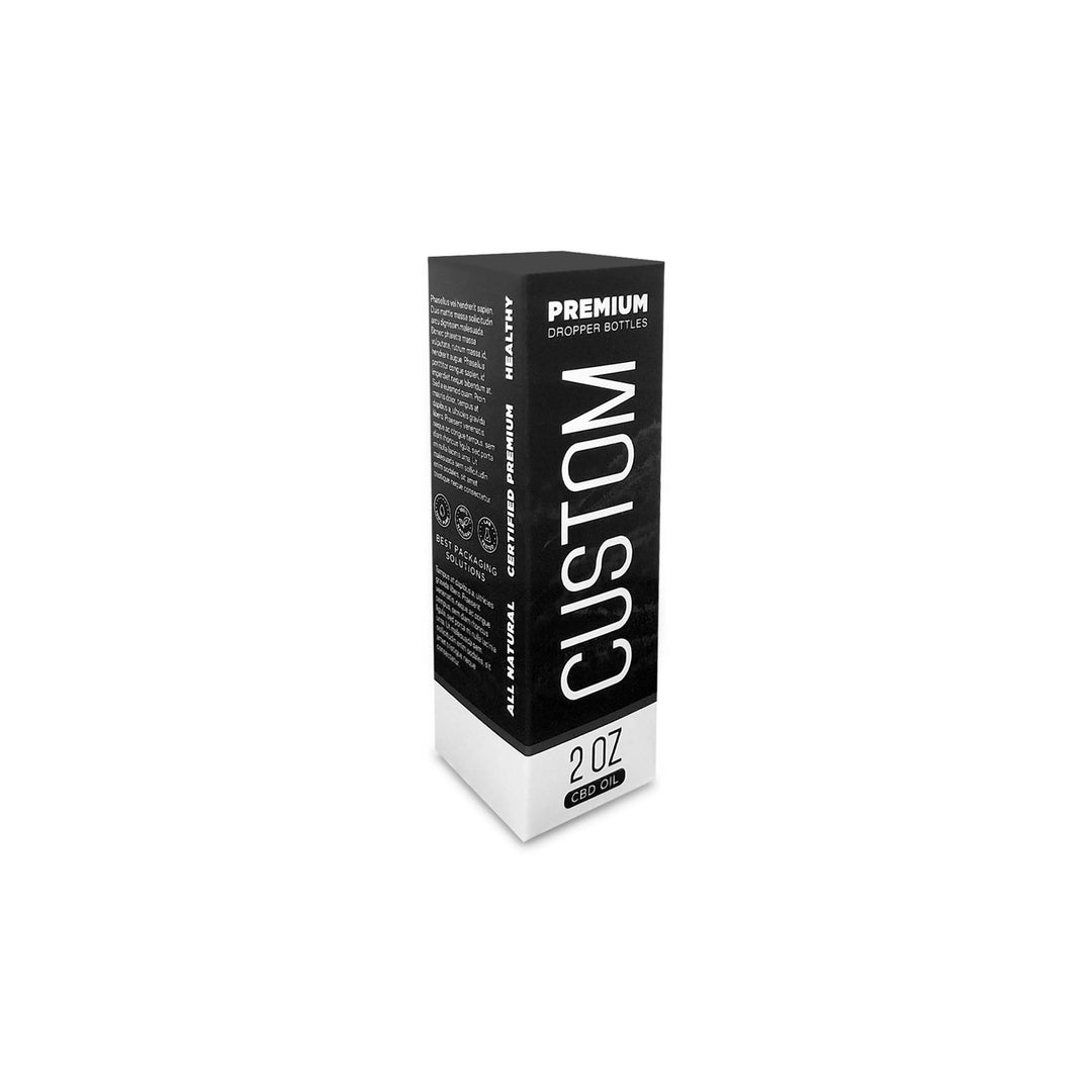 Custom Dropper Bottles Tincture Boxes