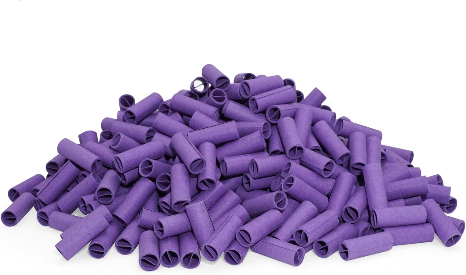 Purple Pre-Rolled Filter Tips, Ø7mm - Bottle of 500 Tips