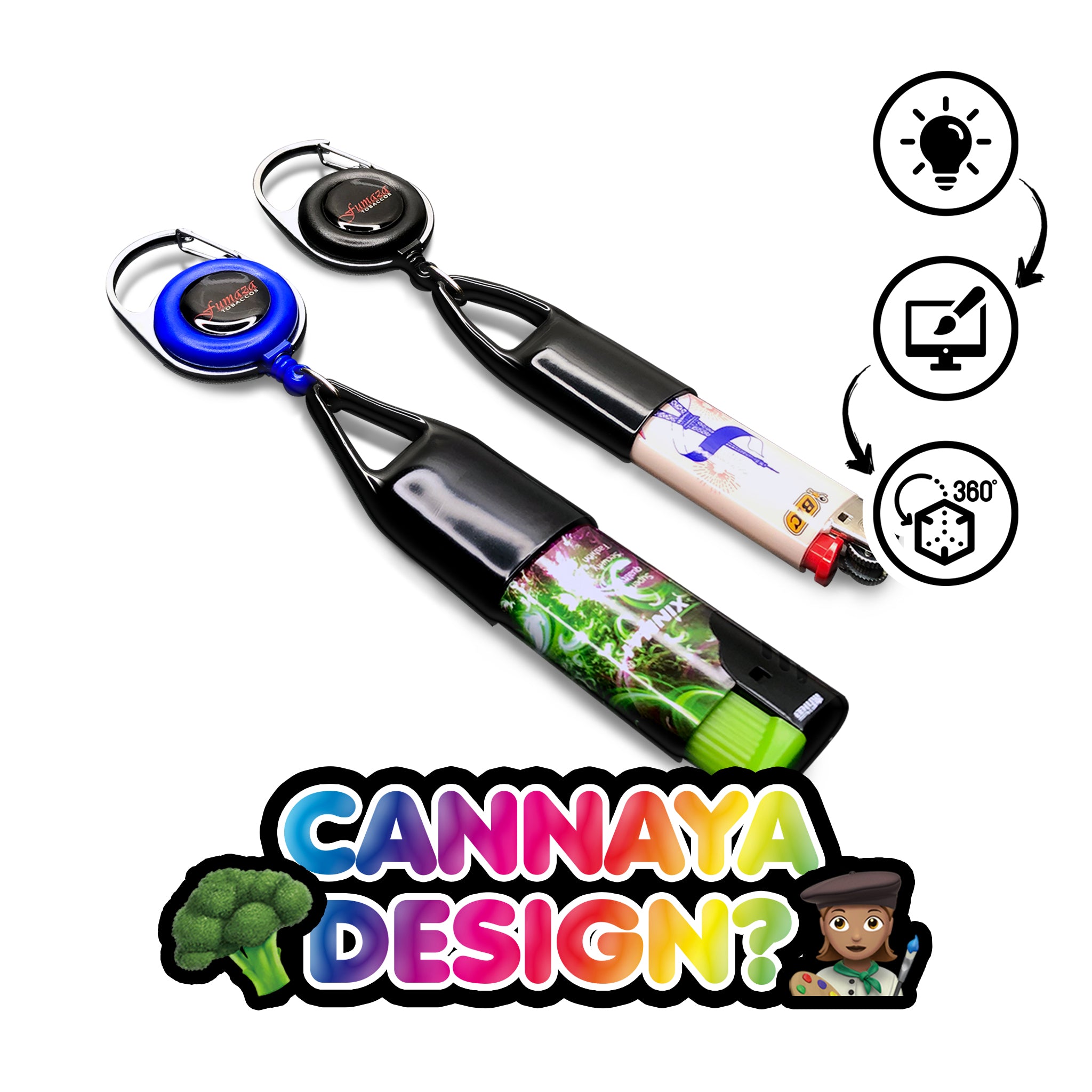 🥦 CANNAYA DESIGN? 👩‍🎨 - Custom Lighter Leash