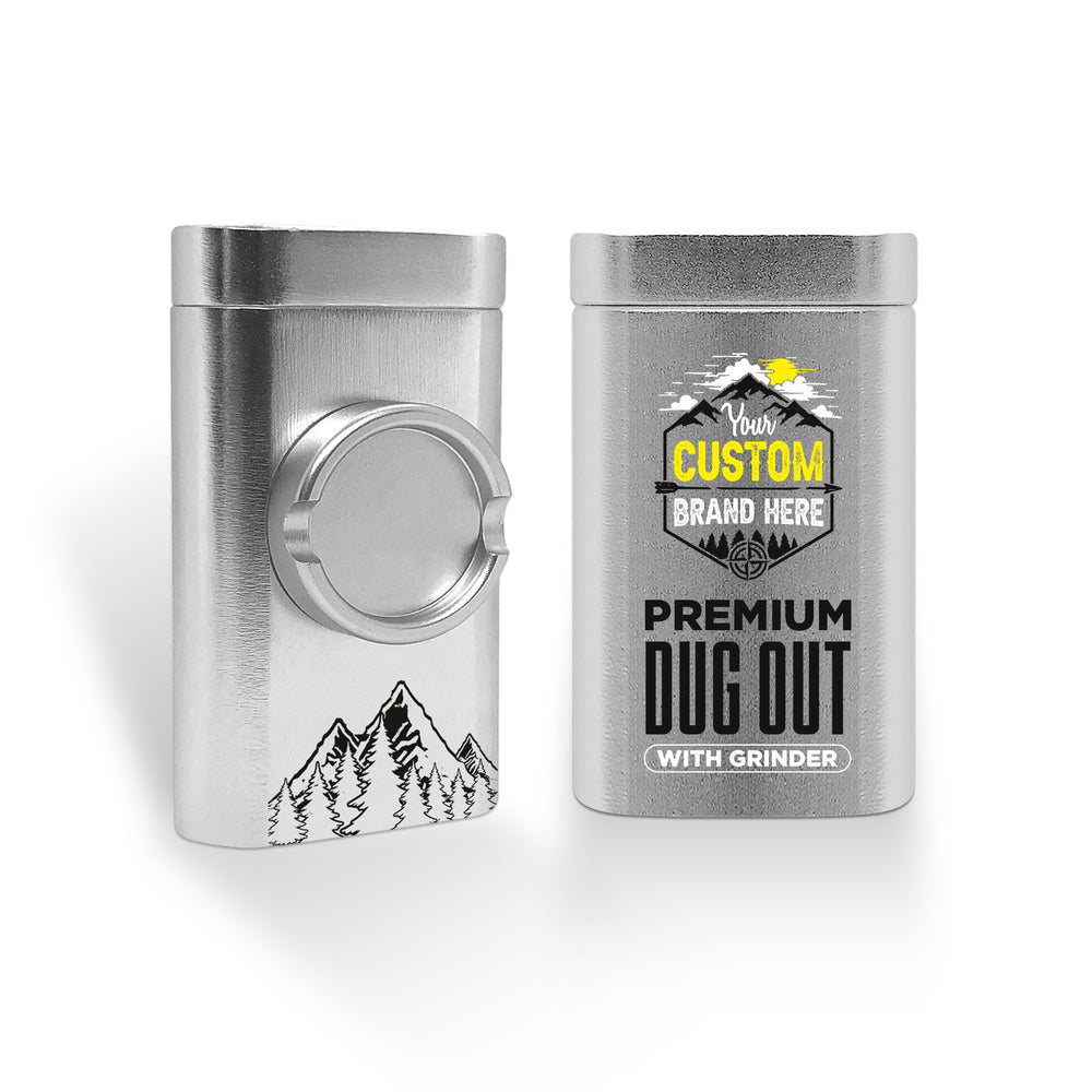 Custom Aluminum Dug Out + Grinder