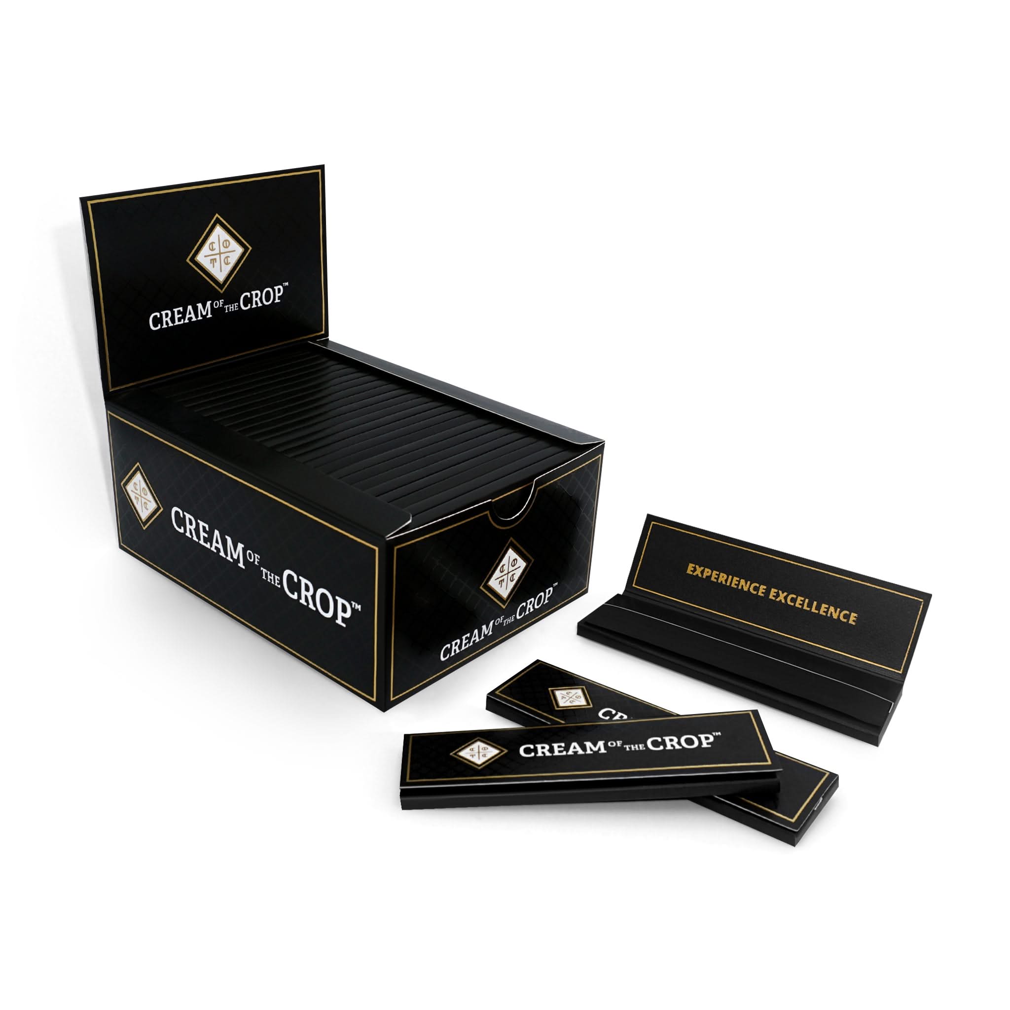 Premium Custom Black Rolling Papers | Free Shipping – ROLL YOUR OWN ...